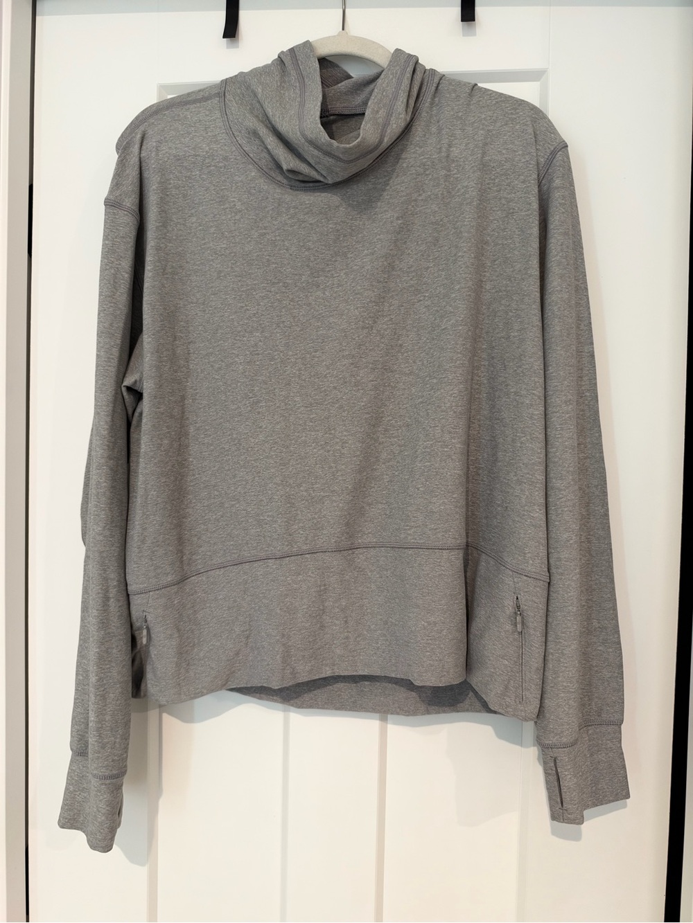 Lululemon Lightweight Grey Mock neck Pullover Sweater